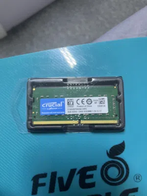 ميموري crucial 8GB DDR4 2400hz  جديدة SODIMM
