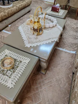 طقم طاولات خشب زان تقيل