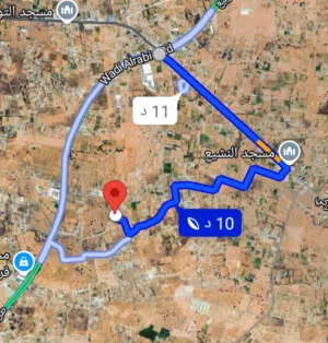 قطعة أرض للبيع سريع وادي الربيع خلة مكرم