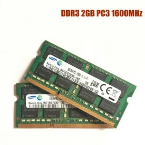 laptop ram drr3 1333mhz  2GB ram