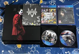 PS4 with games ( jailbreak also available)