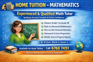 Home Maths Tuition – Learn Maths Easily