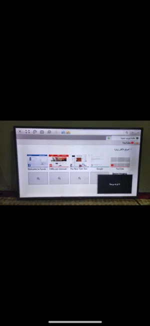 تلفزيون Lg سمارت 50 انش نظيف جدا ب اكياس الوكاله