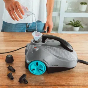جهاز تنظيف بالبخار Cecotec إسباني 2000 واط بحالة الوكالة (شبه جديد)