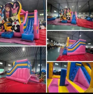قلعة العملاقة نفخ مقاس 5*4*3 متر