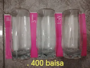 glassware set of 5 / set of 3