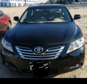 سيارة  تويوتا كامري 2008 بحاله ممتازه للبيع السعر 450 في الجهراء اللون اسود 4 سلندر ت