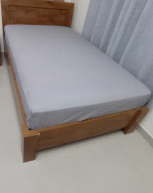 Bed and gel based mattress rarely used