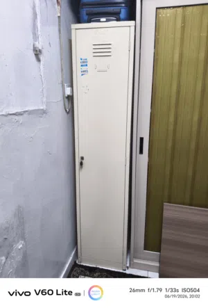 Wardrobe, single bed, sofa for sale