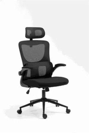 كرسي متحرك مميز باللون الاسود واللون السكني والابيض