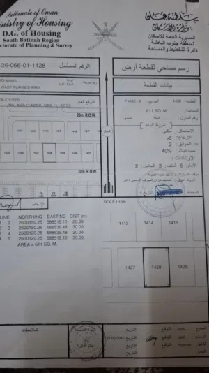 أرض للبيع عاجل