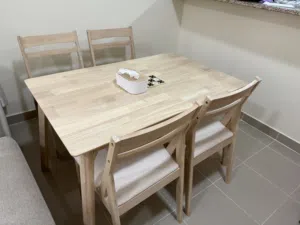 Dining Table & 4 Chairs - Perfect for Modern Interiors!
