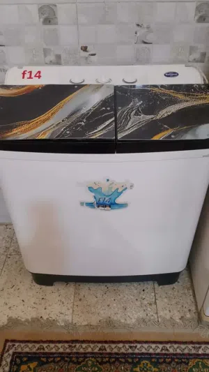 غساله ملابس  ناشيونال حوضين تنشيف وغسيل