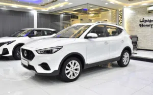 MG ZS ( 2023 Model ) in White Color GCC Specs
