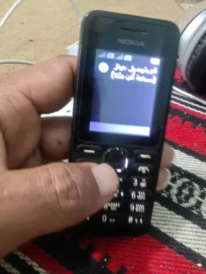 نوكيا يعمل بكارت مومرى و2خط وراديو ومشاهده فيديوهات وتشغيل موسيقى وبطاريه قويه واصليه