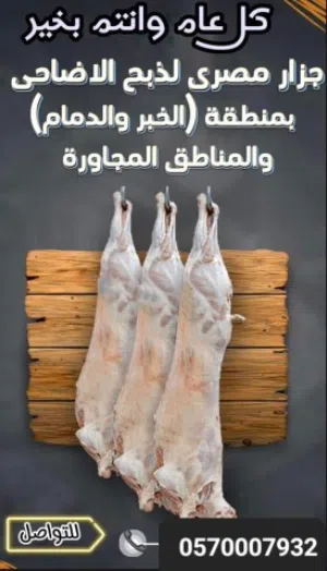 جزار مصري لزبح الاضاحي 