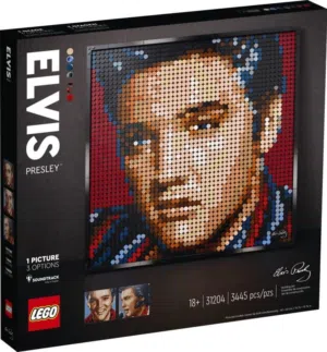 Pre order - Elvis retired lego set