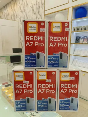 Redmi A7 Pro 4+64Gb New 1 year official warranty cover protection charger available