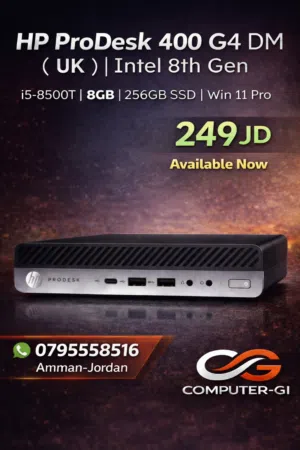 HP ProDesk 400 G4 جهاز بأداء خيالي الشاشة 22 انش هدية مع الجهاز