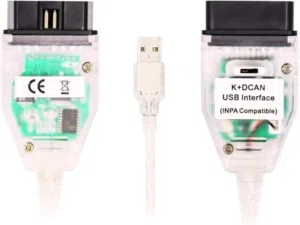 Car Diagnostic Coding Scanner For BMW K+Dcan Switch OBDII Fault Code Read Reset Coding