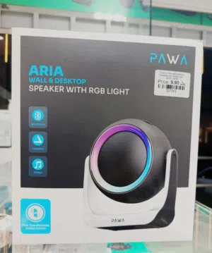 PAWA ARIA WALL DESKTOP SPEAKER WITH RGB LIGHT .NEW