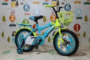 دراجة أطفال باللون الازرق والفسفوري مع اضافات ولا أروع من هيك – من Island Toys اسم يعني الثقة