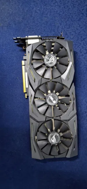 asus strix 1070 oc it's all mostly like new i'm using it only months granted working