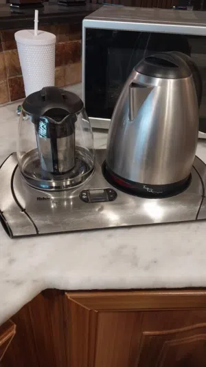 سخان كهربائي وغلايه شاي