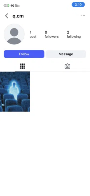 حساب إنستقرام شبه نقطة @q.cm