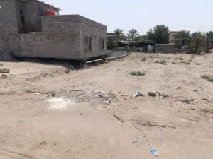 قطعه ارض سكنيه او زراعيه نص  العنوان. جيكور شارع علي تنومه    دونم واجهه 23ونص  و نزال 60 للنهر