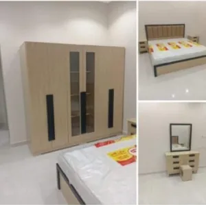 غرف نوم وطني جديد بسعر معقول ومناسب خشب ام دي اف 18 ملي كما يوجد لدينا جميع اللون حسب الطلب