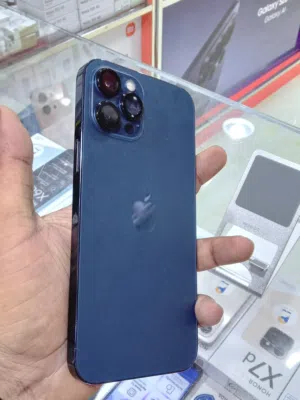 Used iPhone 12 Pro Max 256GB in Blue - Excellent Condition with Charger & Headset