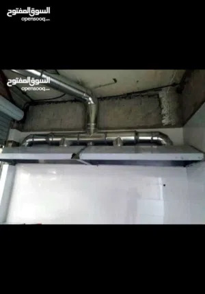 تجهيزات مطاعم ، دكت ، هودات ، مداخن ، جميع اعمال الستانلس  ، طاولات ورفوف ستانلس غذائي بجودة عالية