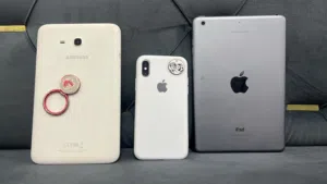 ايفون اكس ،، ايباد اير 2  وايباد سامسونج. 3 اجهزا بي 120