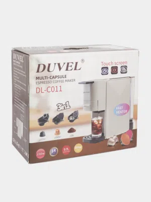 ماكينة صنع الإسبريسو 3 في 1 متوافقة مع أنواع مختلفة من الكبسولات