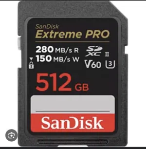كزيوني كرت ميموري Sandisk 512gb 4k من الأقوى في العالم