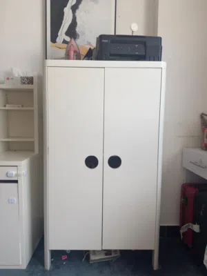 ikea Wardrobe, white, 80x139 cm