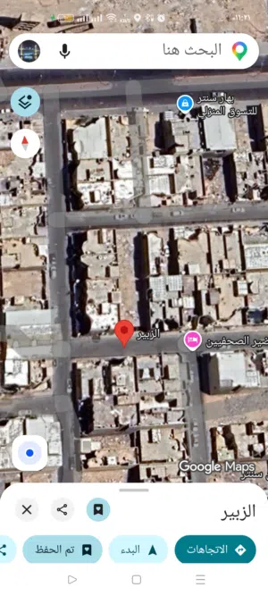 قطعة ارض في حي الصحفيين الزبير