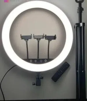 رينج لايت 45cm مع حامل ثلاثي وريموت