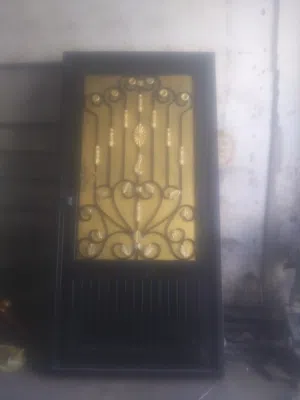 باب حديد نحت ليزر اخر اصدار