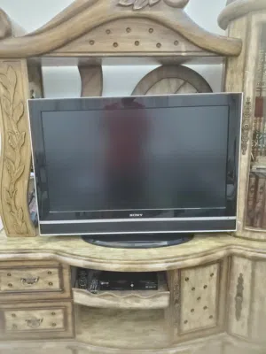 تلفزيون سوني قديم LCD معا رسيفر ستارسات HD قديم