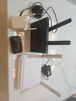راوتر فايبر وراوتر 4G ومقوي شبكات ومافاي