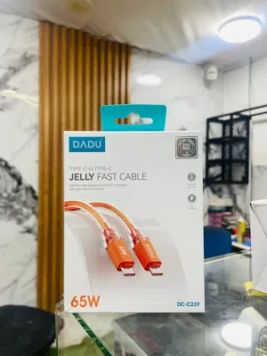 وصلات هواتف ماركه Dabu شحن سريع جدا لا تنقطع ويوجد عليها غلاف خارجي شفاف لحمايه الوصله