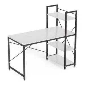 AAA- Office Desk Table 120×60 CM With 3 Racks