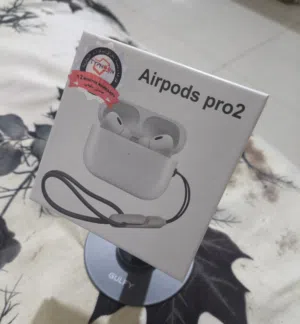سماعات Airpods Pro 2 (كوبي درجة أولى)  مع ضمان حقيقي 12 شهر!