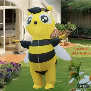 Bee and unicorn costumes زي نحلة و زي حصان يونيكورن