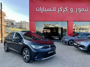 VW ID.4 CROZZ PRO 2024 PIANO BLACK zero اعلى اضافات مع بروجكتر