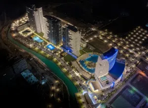 2+2 with big balcony ready to move flat on Grand Sapphire hotel and resort