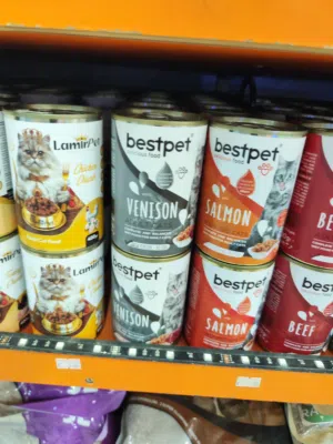 معلبات قطط "بيست بت" (Best Pet) الشهيرة:  "بيست بت": طعام القطط المفضل!6 علب ب 5