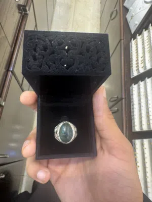 Men’s Silver Ring 11.32g - dark Stone  Monthly Installments